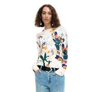 Desigual Sweater de la colección Mujer, Blanco Roto, M