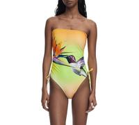 Desigual Swim_colibrí P One Piece Swimsuit para Mujer, Material Finishes, XL