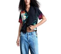 Desigual Swim DAIKIRI T-Shirt, Negro, M Women's