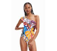 Desigual Swim_medewi 1000 Conjunto de Bikini, Blanco, S Mujeres
