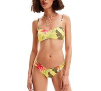 Desigual Swim_Palms_BOT Bikini Bottoms, Amarillo, XL para Mujer