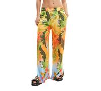 Desigual Swim_Pant Tropical Pa Bikini Bottoms, Naranja, S para Mujer