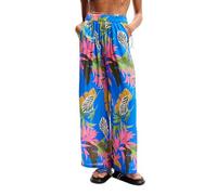 Desigual Swim_Pant Tropical Party Bikini Bottoms, Azul, XL para Mujer