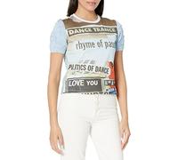 Desigual TS_Lyon 5153 Camiseta, Azul, M para Mujer