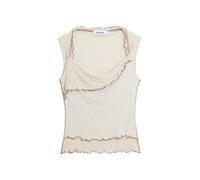Desigual Top crema / marrón M crema / marrón