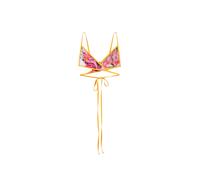 Desigual Top de bikini gris claro / naranja / rosa / negro 80 gris claro / naranja / rosa / negro