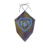 Desigual Top 'Masha Popova' amarillo moteado / azul violaceo S-M amarillo moteado / azul violaceo