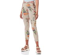 Desigual Tropi - Pantalones Informales para Mujer, marrón, 36