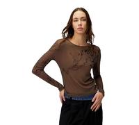 Desigual TS_Amazonas T-Shirt, Negro, S Women's