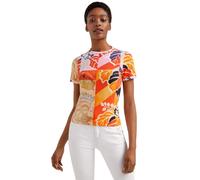 Desigual TS_Baton Rouge Camiseta, Multicolor, M De Las Mujeres