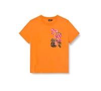 Desigual TS_Botanical T-Shirt, Naranja, XXL Women's