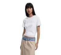 Desigual TS_Brandy T-Shirt, Blanco, S Women's
