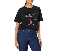 Desigual TS_Face 2000 Camiseta, Negro, XL Mujeres