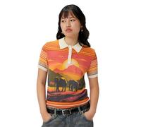 Desigual TS_Himalaya T-Shirt, Amarillo, M Women's