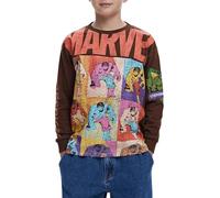 Desigual TS_Hulk_Marvel T-Shirt, marrón, 4 años Boy's