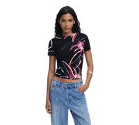 Desigual TS_Lala Blouse, Negro, M Women's