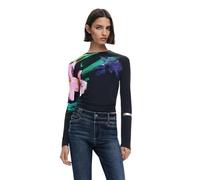 Desigual TS_Lena Blouse, Negro, L Women's