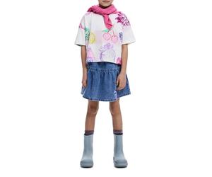 Desigual TS_Manila, 1000 Blanco, 3/4