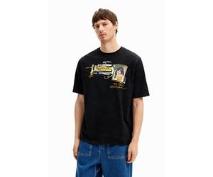 Desigual TS_MAX, 2006 Gris Oscuro, M, Negro, M