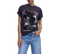 Desigual TS_Mickey Blouse, Negro/Blanco, XS Women's