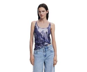Desigual TS_Paradise_Lacroix T-Shirt, Azul, M Women's