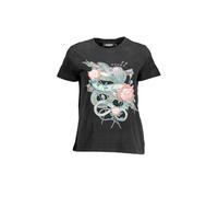 Desigual TS_Yuba Camiseta, Black, S De Las Mujeres
