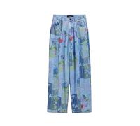 Desigual Vaquero azul denim / verde hierba / rosa 29 azul denim / verde hierba / rosa