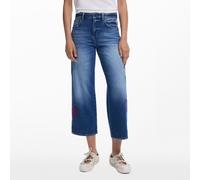 Desigual Vaquero culotte bordados 25WWDD21-5053 40