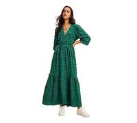 Desigual Vest_Alma Vestido, Verde, L para Mujer
