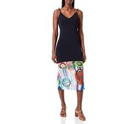 Desigual Vest_Bubble Vestido Casual, Azul, L para Mujer