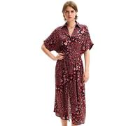 Desigual Vest_Candela Vestido, Negro, Talla L Mujer, Negro, L