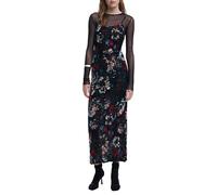 Desigual Vest_Cassidy Casual Dress, Negro, M Women's