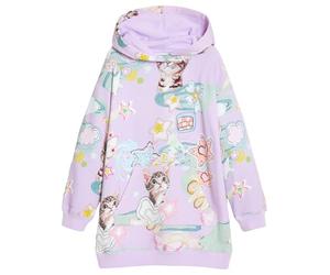 Desigual Vest_Caty, 3042 Lila Palo, 3/4