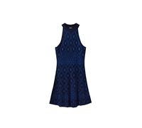 Desigual Vest_el Havre Vestido, Azul, L Mujeres