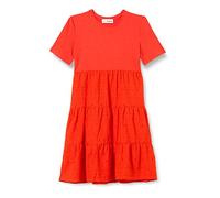Desigual Vest_Fresia 7009 Mandarina Vestido, Naranja, 4 años para Niñas
