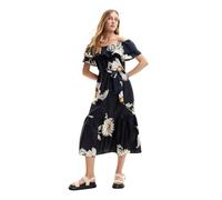 Desigual Vest_georgeo Vestido, Negro, S para Mujer