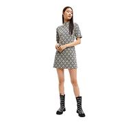Desigual Vest_Karen, 2000 Black Vestido Informal, Negro, M Mujeres