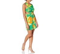 Desigual Vest_Lanna, 4025 Lime Green Vestido Informal, Verde, XL Mujeres