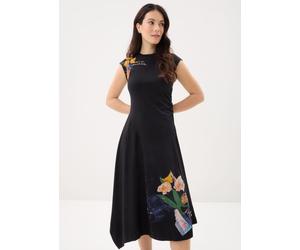 Desigual Vest Leyter L Negro