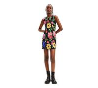 Desigual Vest_pichiflo Vestido, Negro, XS para Mujer