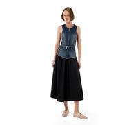 Desigual Vest_Poplin, 5053 Denim Medium Wash, L