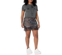 Desigual Vest_Post, 2022 Gray Rental Vestido Informal, Negro, L para Mujer