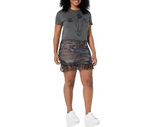 Desigual Vest_Post, 2022 Gray Rental Vestido Informal, Negro, L para Mujer