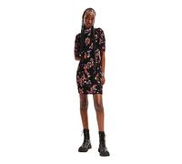 Desigual Vest_Snake Vestido, Negro, L Mujeres