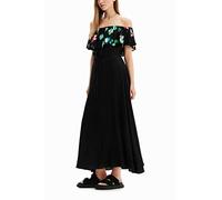 Desigual Vest_Susan 2000 Vestido, Negro, XS Mujeres