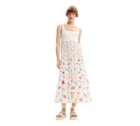 Desigual Vest_Vancouver Vestido, Blanco, L para Mujer