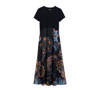 Desigual Vestido azul claro / amarillo / rojo / negro 36 azul claro / amarillo / rojo / negro