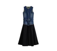 Vest_Poplin, 5053 Denim Medium Wash, XL