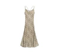 Desigual Vestido beige / verde 34 beige / verde