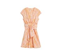 Desigual Vestido camisero crema / naranja 42 crema / naranja